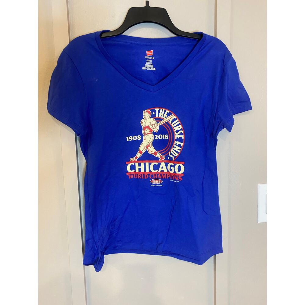 Ladies Chicago cubs 2016 TSHIRT